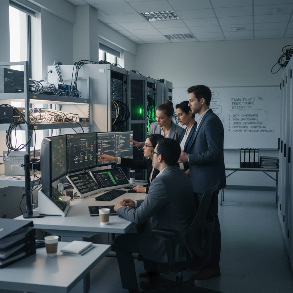 Editorial image supporting How to Reduce AI Risk Without Blocking Team Productivity: what it means for enterprise operations