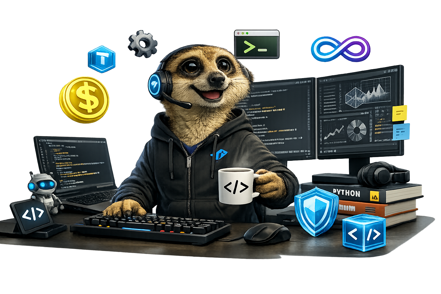 Scout — ThinkNEO developer mascot